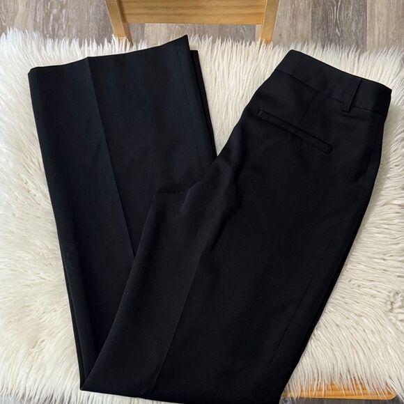 J. Crew Black Wide Leg Women's Pants Size 4 - Picture 3 of 9